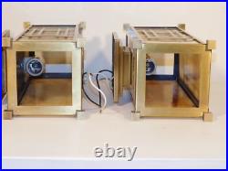 Pr Frank Lloyd Wright Collection Wall Sconces by Frederick Raymond Ca. 1992