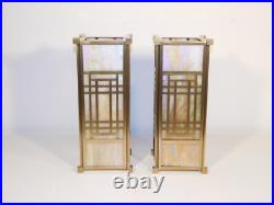 Pr Frank Lloyd Wright Collection Wall Sconces by Frederick Raymond Ca. 1992