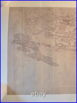 Print of Imperial Hotel Tokyo Frank Lloyd Wright Conceptual Drawing Poster Large