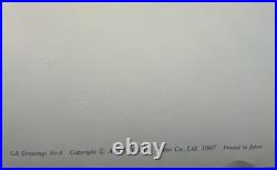 Print of Imperial Hotel Tokyo Frank Lloyd Wright Conceptual Drawing Poster Large