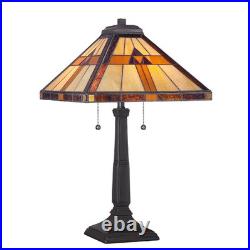 Quoizel 2 Light Bryant Tiffany Table Lamp TF1427T