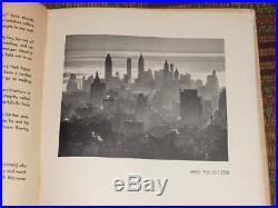 RARE 1932 Frank Lloyd Wright The Disappearing City modern architecture
