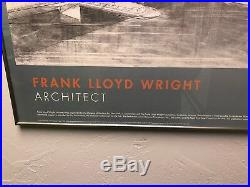 RARE FRANK LLOYD WRIGHT The Living City Exhibition Print MOMA 1994 RARE