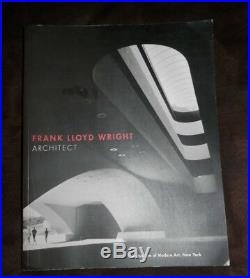 RARE FRANK LLOYD WRIGHT Wolf Lake Amusement Park Exhibition Print MOMA 1994 LQQK
