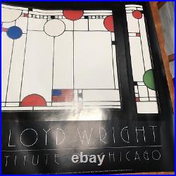 RARE Frank Lloyd Wright Orig 1986 Art Institute of Chicage Poster