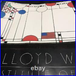 RARE Frank Lloyd Wright Orig 1986 Art Institute of Chicage Poster