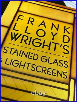 RARE Frank Lloyd Wrights Lightscreens books patterns 5 total books