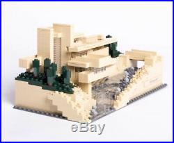 RARE LEGO Architecture Fallingwater 21005 Frank Lloyd Wright (Complete)
