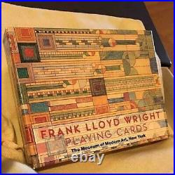 RARE LOUIS VUITTON × Frank Lloyd Wright Playing Card The Museum of Modern Art NY