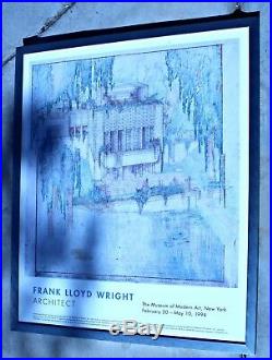 RARE Orig. 1994 Museum of Modern Art Frank Lloyd Wright Millard House Pasadena