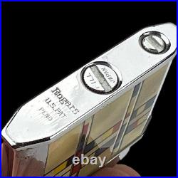 RARE Vintage 1959 ROGERS Automatic Frank Lloyd Wright Inspired Design Lighter