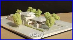 ROBIE HOUSE Frank Lloyd WRIGHT 1200 ARCHITECTURAL MODEL made in Italy perfecte