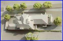 ROBIE HOUSE Frank Lloyd WRIGHT 1200 ARCHITECTURAL MODEL + plexiglas cover