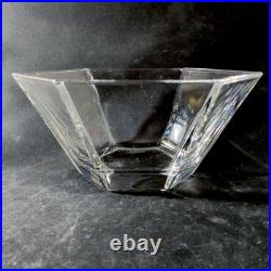 ROGASKA FRANK LLOYD WRIGHT BOWL, Cut Lead Crystal, 6, Matches Tiffany & Co