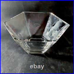 ROGASKA FRANK LLOYD WRIGHT BOWL, Cut Lead Crystal, 6, Matches Tiffany & Co