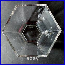 ROGASKA FRANK LLOYD WRIGHT BOWL, Cut Lead Crystal, 6, Matches Tiffany & Co