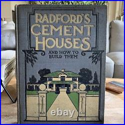 Radford's Cement Houses and How to Build Them Illustrated. Chicago 1909 rd-9