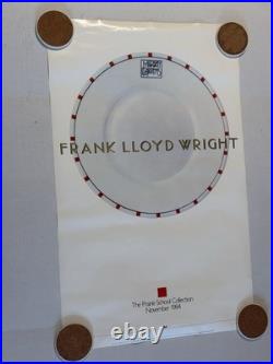 Rare 1984 Frank Lloyd Wright The Prairie School Collection Exhibition Poster