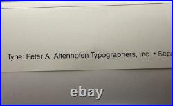 Rare 1984 Frank Lloyd Wright The Prairie School Collection Exhibition Poster