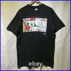 Rare 90S Frank Lloyd Wright Art T-Shirt Made In Usa Vintage Fruit Of The Loom Mc