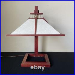Rare Bexley Heath Ltd. Frank Lloyd Wright Taliesin 1 Table Lamp Thomas A. Heinz