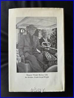 Rare Frank Lloyd Wright Sister Book 1965 Valley Of God Almighty Joneses Memoir