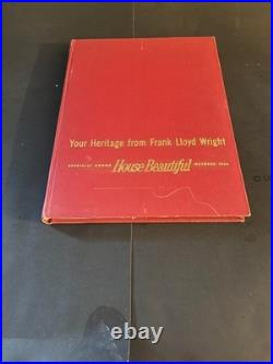 Rare Frank Lloyd Wright Special Issue House Beautiful Magazine 1959 Hardcover