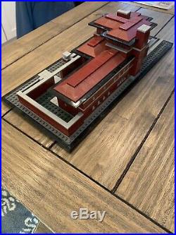 Rare LEGO Architecture Frank Lloyd Wright Robie House Complete With Box & Manual