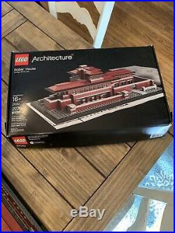Rare LEGO Architecture Frank Lloyd Wright Robie House Complete With Box & Manual
