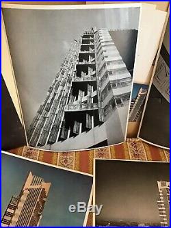 Rare Orig 1956 Opening Day Ceremony Packet Frank Lloyd Wright Price Tower Photo
