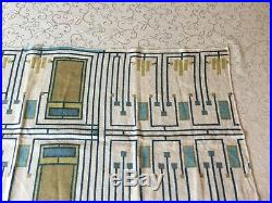 Rare Original The Taliesin Line Frank Lloyd Wright Run A Textile Fabric Sample