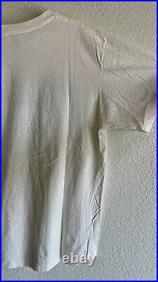 Rare, vintage, Frank Lloyd Wright t-shirt, white, XL, Imperial Hotel Japan