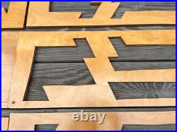 Replica Frank Lloyd Wright Usonian Perforated Window Full sized. Pope Leighey Replica Frank Lloyd Wright Usonian Perforated Window Full sized. Pope Leighey