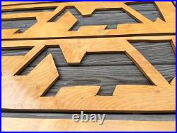 Replica Frank Lloyd Wright Usonian Perforated Window Full sized. Pope Leighey