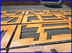 Replica Frank Lloyd Wright Usonian Perforated Window Full sized. Pope Leighey Replica Frank Lloyd Wright Usonian Perforated Window Full sized. Pope Leighey