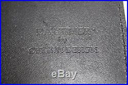 Retire Oberon Frank lloyd Wright Deco Design Pebbled Leather Large Journal 9.5x7