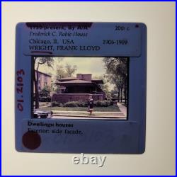 Robie House Chicago, IL Frank Lloyd Wright Architecture 35mm Glass Slides Lot 34 Robie House Chicago, IL Frank Lloyd Wright Architecture 35mm Glass Slides Lot 34