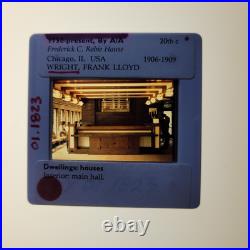 Robie House Chicago, IL Frank Lloyd Wright Architecture 35mm Glass Slides Lot 34 Robie House Chicago, IL Frank Lloyd Wright Architecture 35mm Glass Slides Lot 34