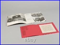 Robie House Exhibition Original Program Book and other Documents from the 1960's