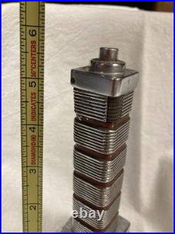 SC Johnson Wax (Racine) Research Tower Lighter Frank Lloyd Wright/Brooks Stevens