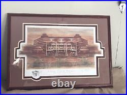 SC Johnson Wax The Great Workroom Frank Lloyd Wright 24X 34 Signed 13/1500