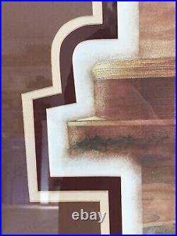 SC Johnson Wax The Great Workroom Frank Lloyd Wright 24X 34 Signed 13/1500