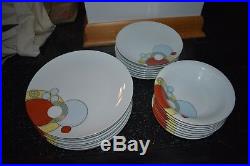 SET VTG MCM noritake Frank Lloyd Wright Imperial hotel china bowl plate art deco
