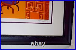 SHAG Print 2006 Frank Lloyd Wright at the Ennis House Blade Runner Rocketeer