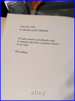 SIGNED Frank Lloyd Wright / Genius and the Mobocracy 1st Edition 1949
