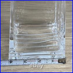 STUNNING Tiffany and Co Frank Lloyd Wright Crystal Decanter Glass Stopper 14