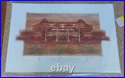 S. C. Johnson The Great Workroom Frank Lloyd Wright 31x21 Signed 1419/1500 Print