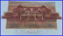 S. C. Johnson The Great Workroom Frank Lloyd Wright 31x21 Signed 1419/1500 Print