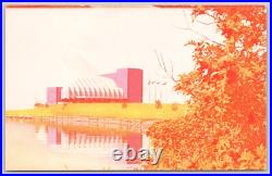 Sarasota Florida, Van Wezel Hall Theater Frank Lloyd Wright, Vintage Postcard