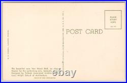 Sarasota Florida, Van Wezel Hall Theater Frank Lloyd Wright, Vintage Postcard